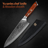 XINZUO 8.5 inch Japanese Damascus steel Chef Knife