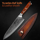 XINZUO 8.5 inch Japanese Damascus steel Chef Knife