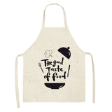 Cotton Letter Alphabet Kitchen Aprons For Women