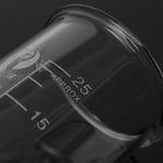 5/10/25/50/100ml 5Pcs Glass Beaker Measuring Cup Set