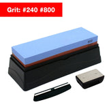 HIAMEA Double Sided Kitchen Professional knife Whetstone Sharpener