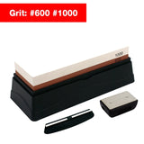 HIAMEA Double Sided Kitchen Professional knife Whetstone Sharpener