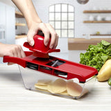 Mandoline Vegetable Cutter with Steel Blade Slicer