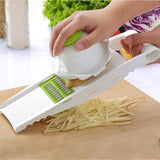 Mandoline Vegetable Cutter with Steel Blade Slicer