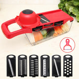 Multifunctional  Mandolin Vegetable Fruit Slicer Cutter Peeler
