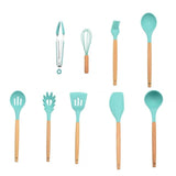 Silicone Non-Stick Kitchenware Cooking Set