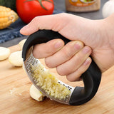 Stainless steel Manual Garlic Press Household