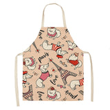 Dogs Printed Kitchen Apron for Woman