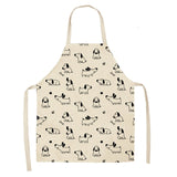 Dogs Printed Kitchen Apron for Woman