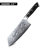 Japanese Damascus Kitchen Chef Knife Set