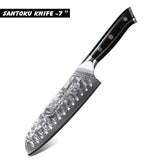 Japanese Damascus Kitchen Chef Knife Set