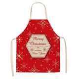 Christmas Decorations Apron for Home Kitchen