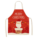 Christmas Decorations Apron for Home Kitchen