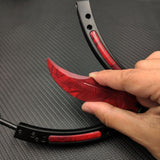 Stainless Steel Butterfly training knife