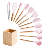 Silicone Non-Stick Spatula Cooking Tools Set