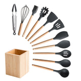 Silicone Non-Stick Spatula Cooking Tools Set