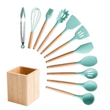 Silicone Non-Stick Spatula Cooking Tools Set