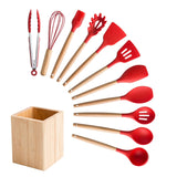 Silicone Non-Stick Spatula Cooking Tools Set
