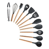 Silicone Non-Stick Spatula Cooking Tools Set
