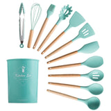 Silicone Non-Stick Spatula Cooking Tools Set