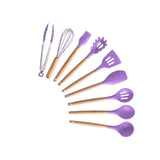 Silicone Non-Stick Spatula Cooking Tools Set