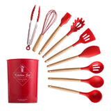 Silicone Non-Stick Spatula Cooking Tools Set