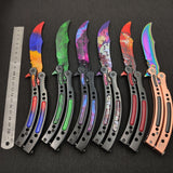 Stainless Steel Butterfly training knife