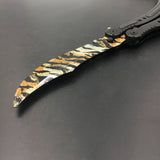 Stainless Steel Butterfly training knife