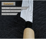 Japanese Laser Damascus Steel Chef Knives