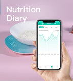 5kg Smart Bluetooth Kitchen Scale for Nutrition Analysis