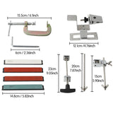 Professional Knife Sharpener Fix-Angle 120-1500 Grit Stones