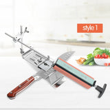 Professional Knife Sharpener Fix-Angle 120-1500 Grit Stones