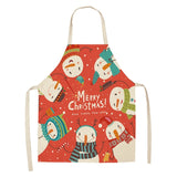 Christmas Decorations Apron for Home Kitchen