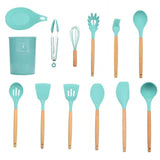 Silicone Non-Stick Kitchenware Cooking Set