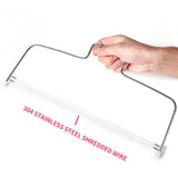 Double Line Adjustable Stainless Steel Cake Cut Slicer