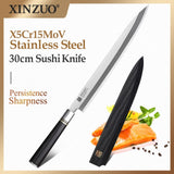 XINZUO 300mm Japanese Sashimi Sushi Knife