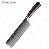 XITUO Japanese 10 Pcs Chef Knife Set + Stand