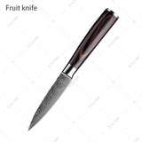 XITUO Japanese 10 Pcs Chef Knife Set + Stand