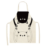 Kitchen Cooking Cute Cat Home Sleeveless Apron