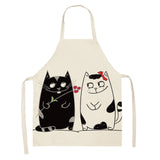 Kitchen Cooking Cute Cat Home Sleeveless Apron