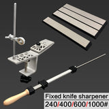 Fixed Professional Knife sharpener Diamond 120-5000 Grit Whetstone