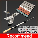 Fixed Professional Knife sharpener Diamond 120-5000 Grit Whetstone