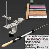 Fixed Professional Knife sharpener Diamond 120-5000 Grit Whetstone