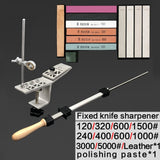 Fixed Professional Knife sharpener Diamond 120-5000 Grit Whetstone