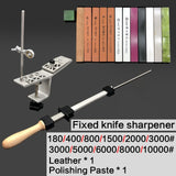 Fixed Professional Knife sharpener Diamond 120-5000 Grit Whetstone