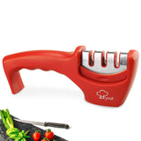 3 Stages Diamond & Ceramic Knife Sharpener