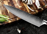 XITUO Japanese 10 Pcs Chef Knife Set + Stand