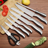 14PCS Japanese Stainless Steel Chef Knives Set