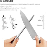 14PCS Japanese Stainless Steel Chef Knives Set