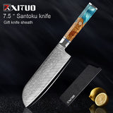 XITUO Japanese Damascus Chef Knife set